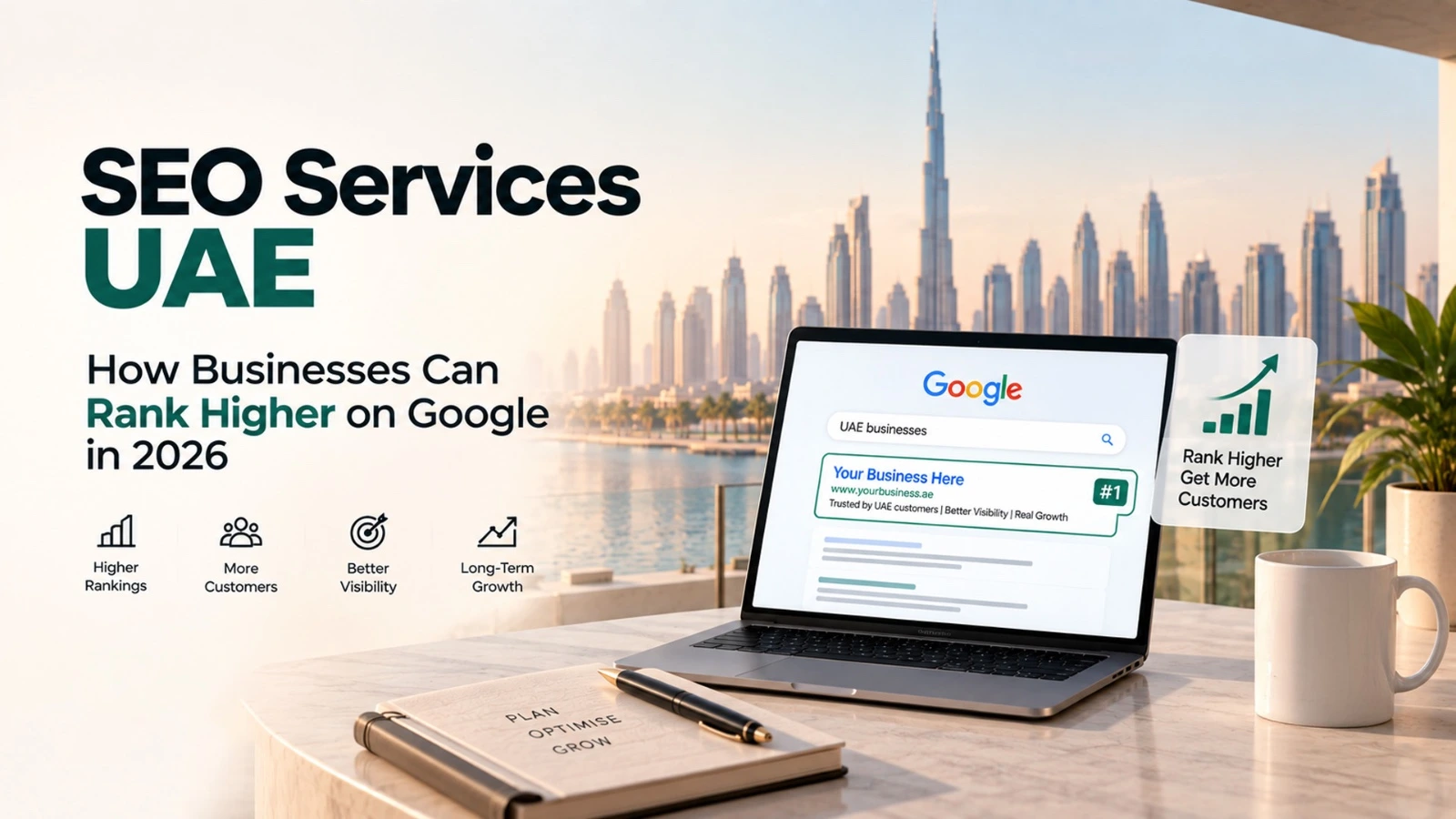 SEO Services in UAE | How Businesses Can Rank Higher on Google in 2026