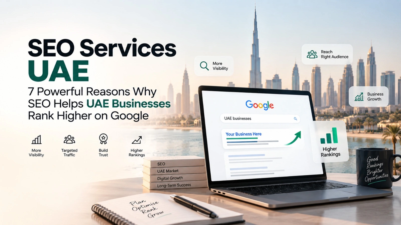 SEO Services UAE: 7 Powerful Reasons Why SEO Helps UAE Businesses Rank Higher on Google